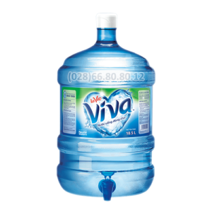 Nước tinh khiết ViVa có vòi 18.5 lít